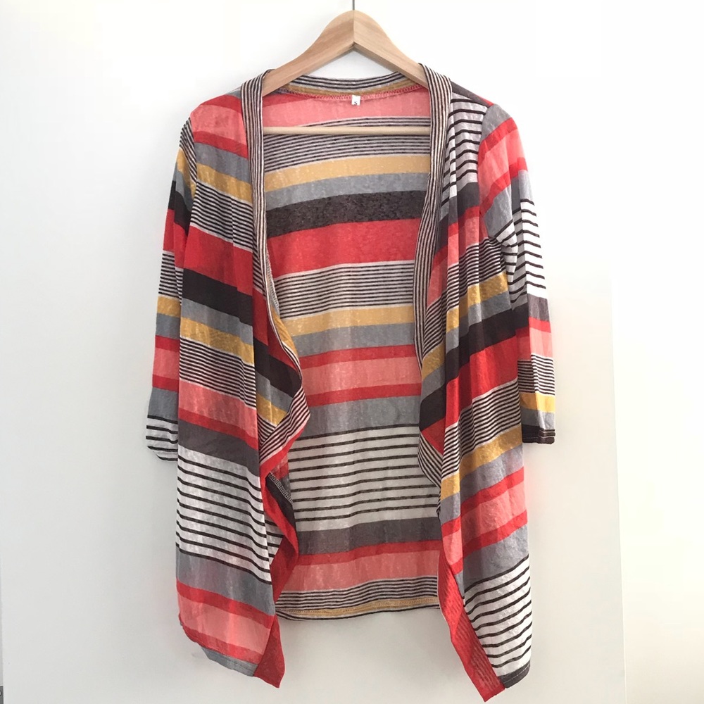 Striped Cardigan